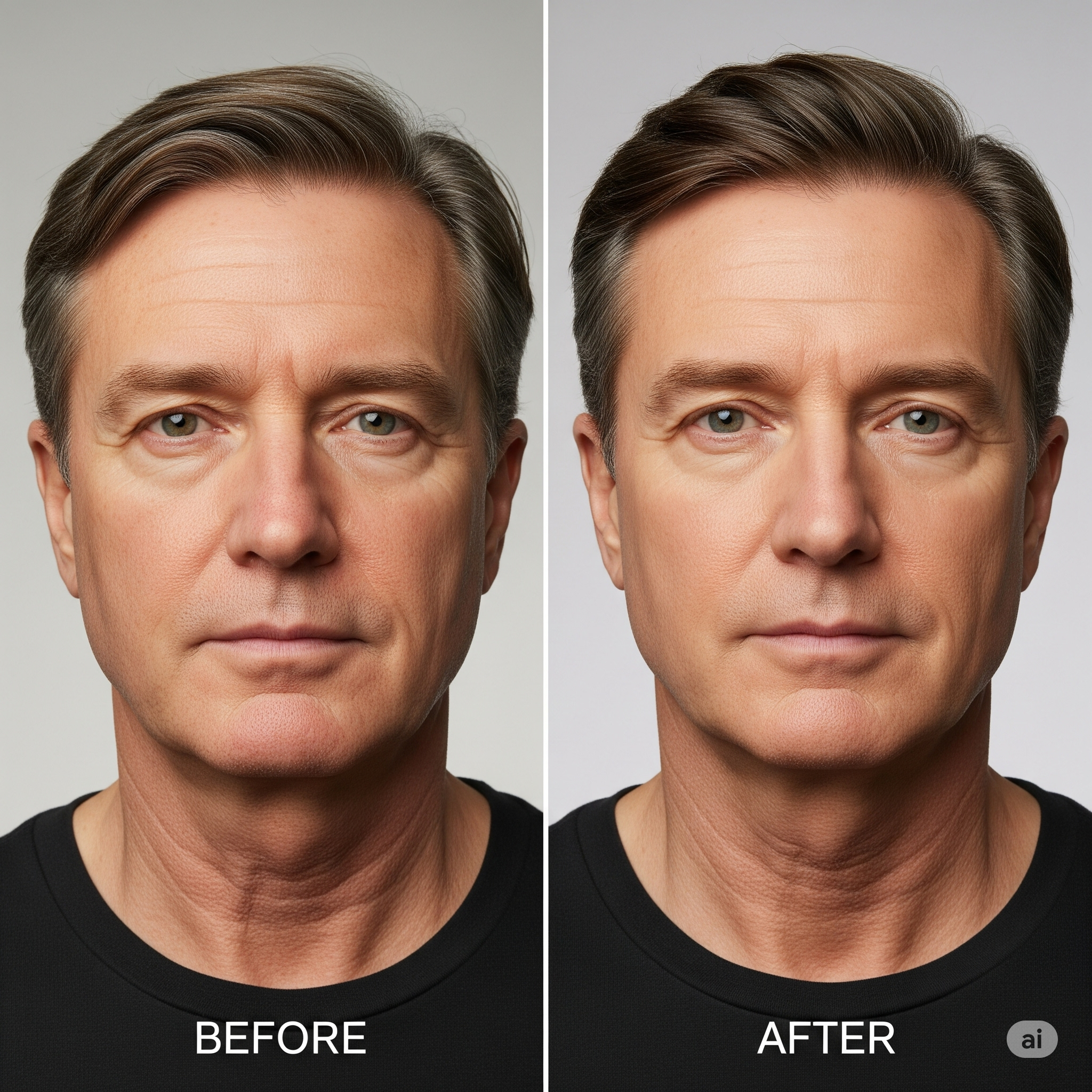 Before and After Face Lift 1